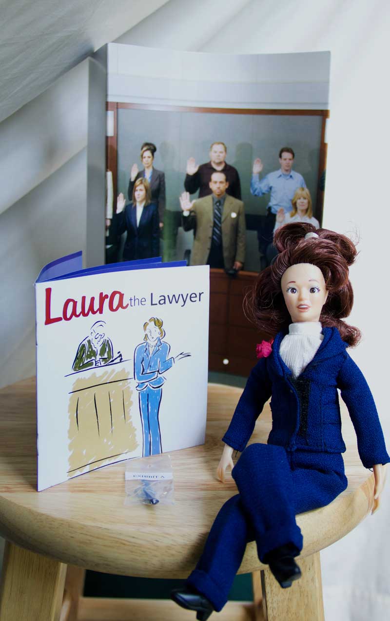 lawyer doll gift